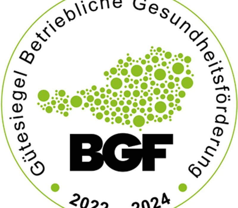 Siegel: BGF Gütesiegel Betriebliche Gesundheitsförderung 2022-2024