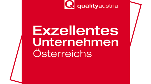 Logo: Quality Austria Exzellentes Unternehmen Österreichs