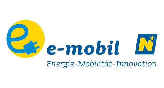Logo: e-mobil in niederösterreich