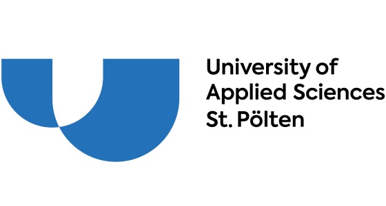 Logo: USTP - University of Applied Sciences St. P&ouml;lten